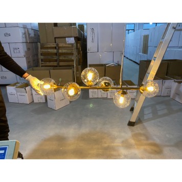 Люстра Indigo Cocoon 11008/6P Brass V000122-5