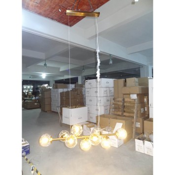 Люстра Indigo Cocoon 11008/9P Brass V000123-5