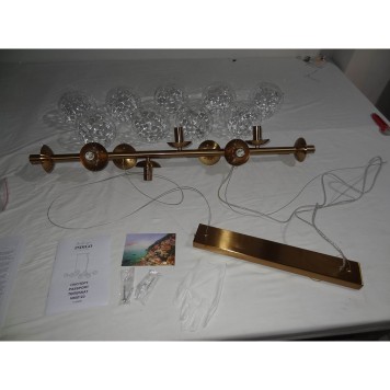 Люстра Indigo Cocoon 11008/9P Brass V000123-9