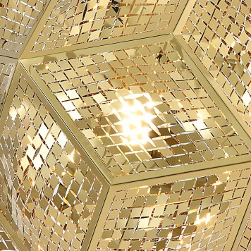 Люстра Indigo Futuro 11060/A/1P Brass V000552-2