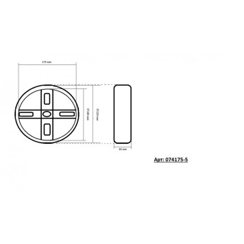 Светильник потолочный Kink Light Астрид 074175-5-2
