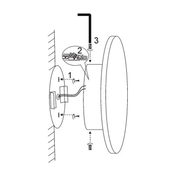 Уличный настенный светильник Kink Light Затмение 2300,19-3