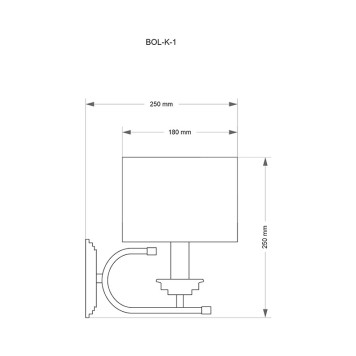 Бра Kutek Mood Bolt BOL-K-1(N)-2