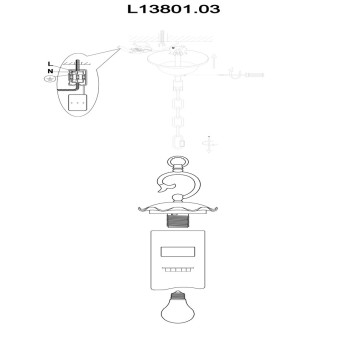Люстра LArte Luce Napoli L13801.03-2