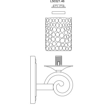 Бра LArte Luce Fort L50321.46-2