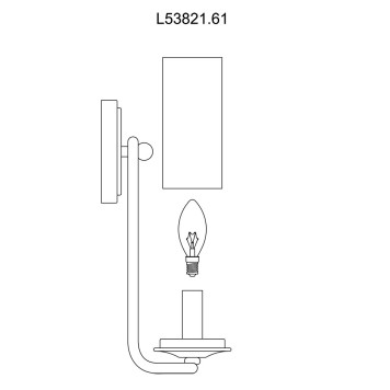 Бра LArte Luce Infinity L53821.61-2