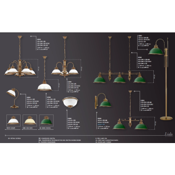 Люстра Kutek Lido LID-ZW-5(P)-1