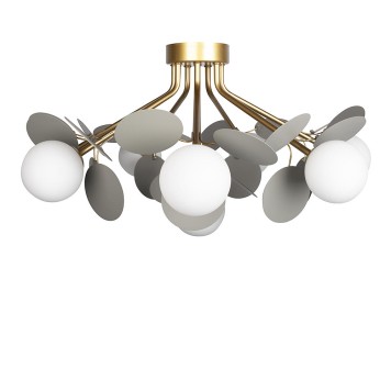 Светильник потолочный Loft It Matisse 10008/8C Grey-1