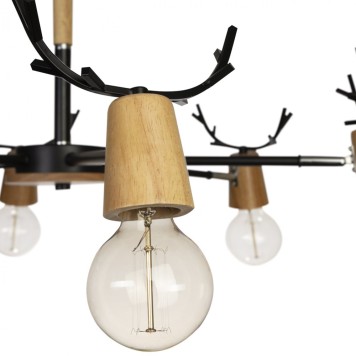 Светильник потолочный Loft It Sven 10024/6 Black-1