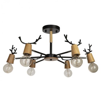 Светильник потолочный Loft It Sven 10024/6 Black