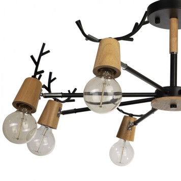 Светильник потолочный Loft It Sven 10024/8 Black-1