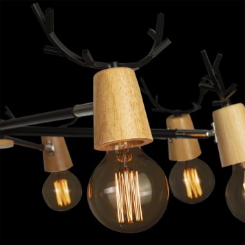 Светильник потолочный Loft It Sven 10024/8 Black-4