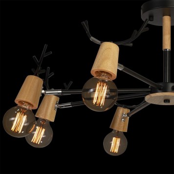 Светильник потолочный Loft It Sven 10024/8 Black-5