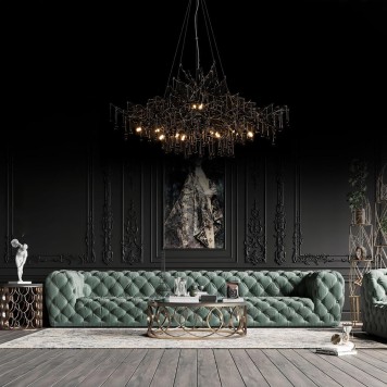 Люстра Loft It Bijout 10067/1800 BK-1