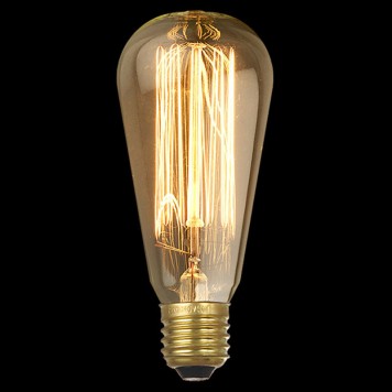 Ретро лампа накаливания Loft It E27 40W 220V 1007-1
