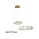 Люстра Loft It Crystal ring 10135/3 Gold