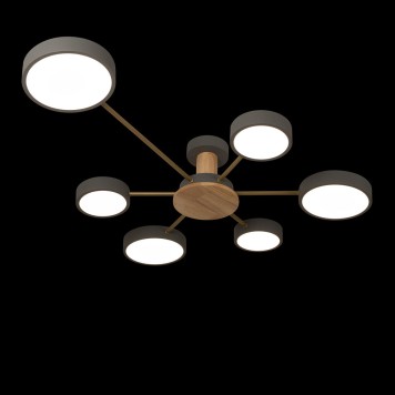 Светильник потолочный Loft It Sunrise 10316/6 Grey-3