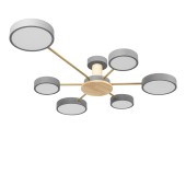 Светильник потолочный Loft It Sunrise 10316/6 Grey