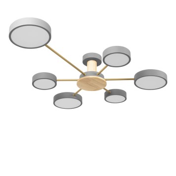 Светильник потолочный Loft It Sunrise 10316/6 Grey