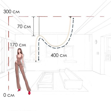Люстра Loft It Thread 10388C Black-5
