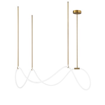 Люстра Loft It Thread 10388P/C Brass-3