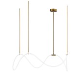 Люстра Loft It Thread 10388P/C Brass