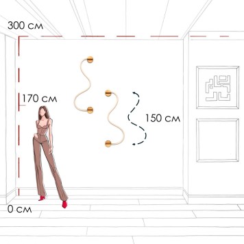 Бра Loft It Thread 10388W Brass-8