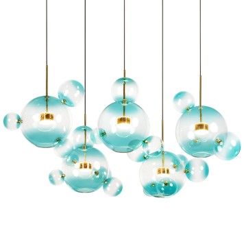 Люстра Loft It Bolle 2027-S5 Blue-5