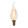 Ретро лампа накаливания (свеча на ветру) Loft It E14 40W 220V 3540-GL