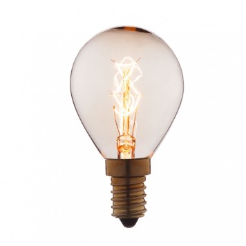 Ретро лампа накаливания (шар) Loft It E14 25W 220V 4525-S