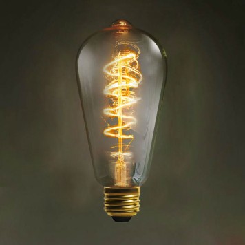 Ретро лампа накаливания Loft It E27 40W 220V 6440-CT-1