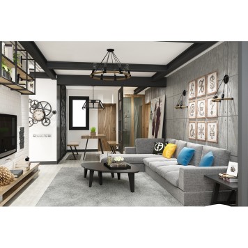 Люстра Loft It Rope Filament LOFT1861/8-1