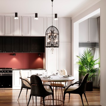 Люстра Loft It Vintage Birdcage LOFT1891/8-1