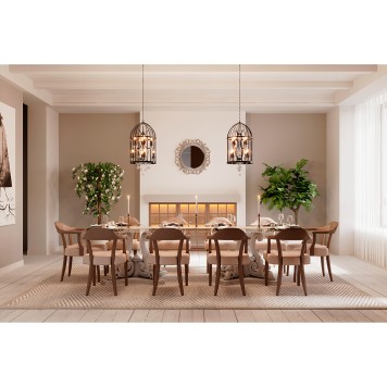 Люстра Loft It Vintage Birdcage LOFT1891/8-4