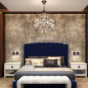 Люстра Loft It Foucaults Orb Crystal LOFT1897/8-4