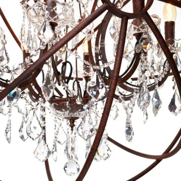 Люстра Loft It Foucaults Orb Crystal LOFT1897/8-5