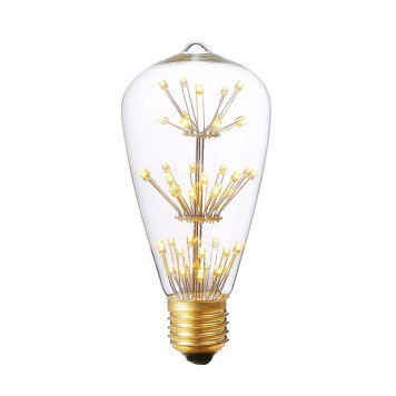 Ретро лампа светодиодная Loft It Led 220VE27 3W (соответствует 20 Вт) 2000K (желтый) ST64-47LED