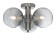 Светильник потолочный Lussole Gresham LSP-8371CH