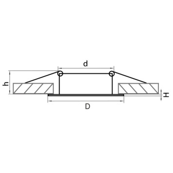 Светильник точечный Lightstar Lega Hi Adj Mr16 011020-1