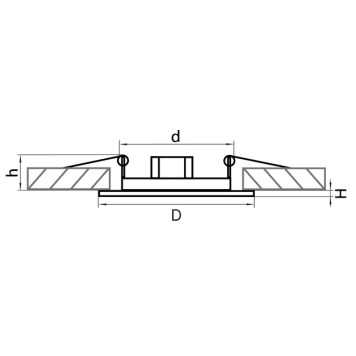 Светильник точечный Lightstar Teso Adj 011088-1