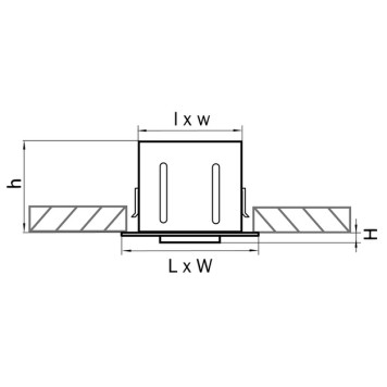 Светильник точечный Lightstar Cardano 16 x2 Bianco 214020-4