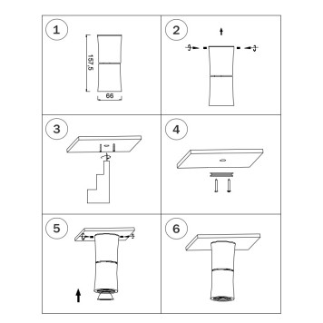 Светильник точечный Lightstar Rotonda 214457-1