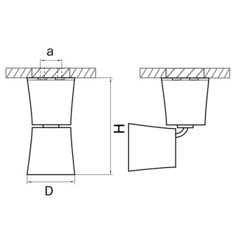 Светильник точечный Lightstar Rotonda 214458-2