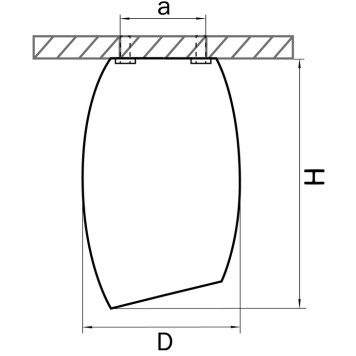 Светильник точечный Lightstar Ballo 214464-2