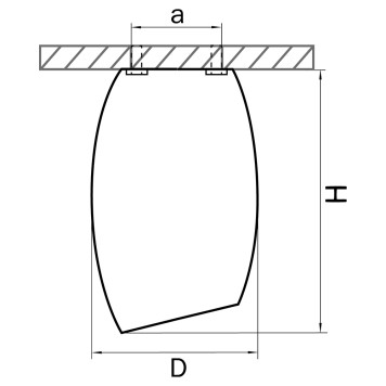 Светильник точечный Lightstar Ballo 214467-1