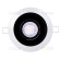 Светильник точечный Lightstar Domino Round MR16 Черный с белым одна лампа