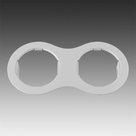 Рамка Lightstar Domino Double Round 214626