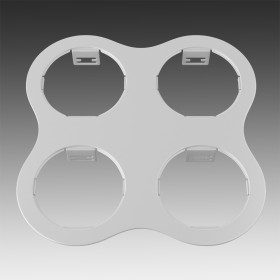 Рамка Lightstar Domino Round 2х2 214646