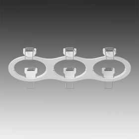 Рамка Lightstar Intero 16 Triple Round 217636