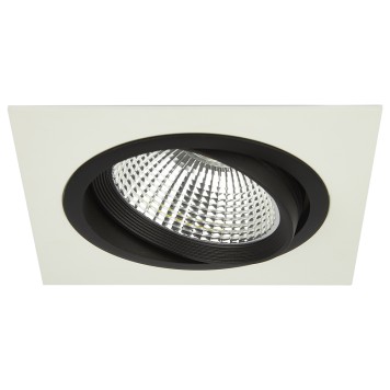 Светильник точечный Lightstar Intero 111 Quadro Черный с белым одна лампа-4